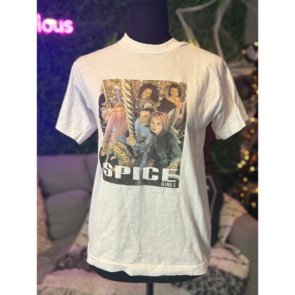 Vintage 90s Spice Girl Tee Shirt - Picture 4 of 11